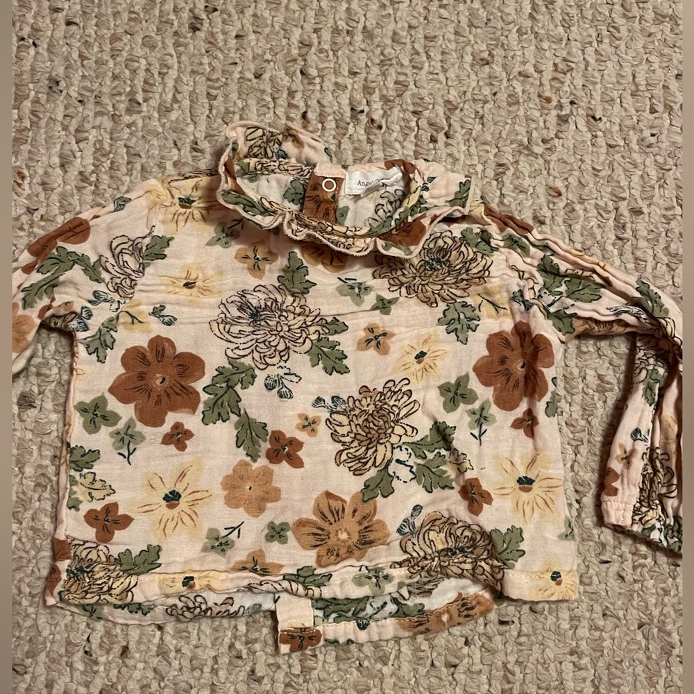 Angel dear collared long sleeve